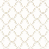 Anna French Tate Trellis Beige Wallpaper