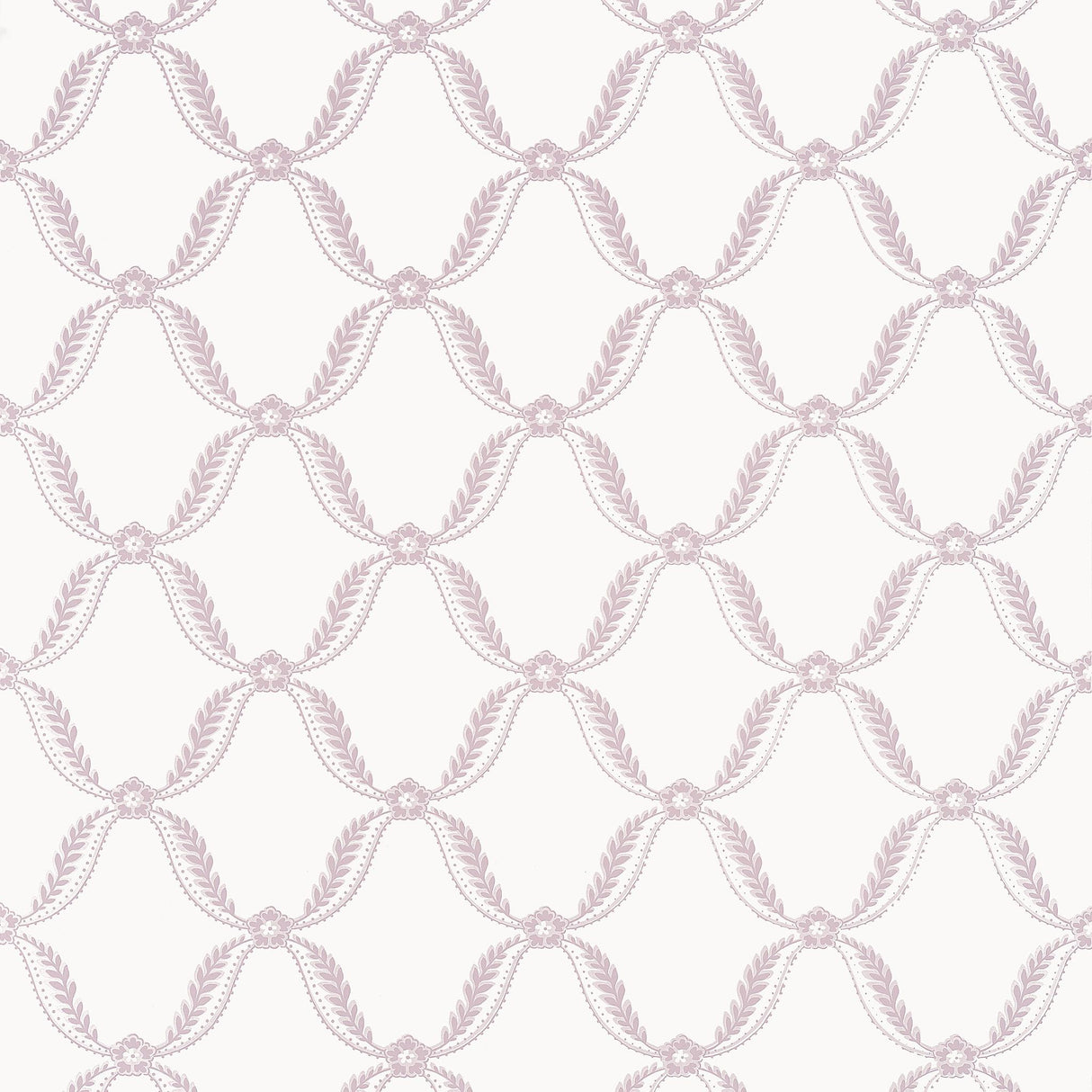 Anna French TATE TRELLIS Lavender Wallpaper