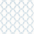Anna French Tate Trellis Soft Blue Wallpaper