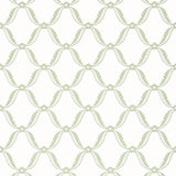 Anna French Tate Trellis Green Wallpaper