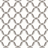 Anna French TATE TRELLIS Black Wallpaper