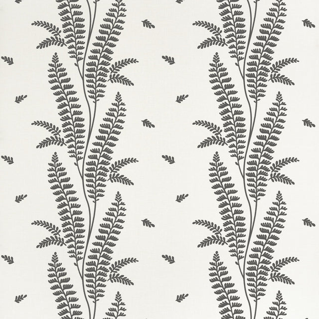 Anna French Ensbury Fern Black Wallpaper