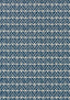 Anna French JULES Navy on Flax Wallpaper