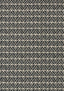 Anna French JULES Black on Flax Wallpaper