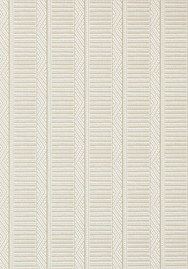Anna French MONTECITO STRIPE Beige Wallpaper