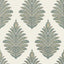 Anna French Palampore Leaf Robin'S Egg And Beige Wallpaper