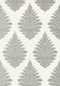 Anna French PALAMPORE LEAF Grey Wallpaper