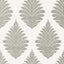 Anna French Palampore Leaf Grey Wallpaper