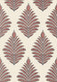 Anna French PALAMPORE LEAF Red and Blue Wallpaper