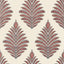 Anna French Palampore Leaf Red And Blue Wallpaper