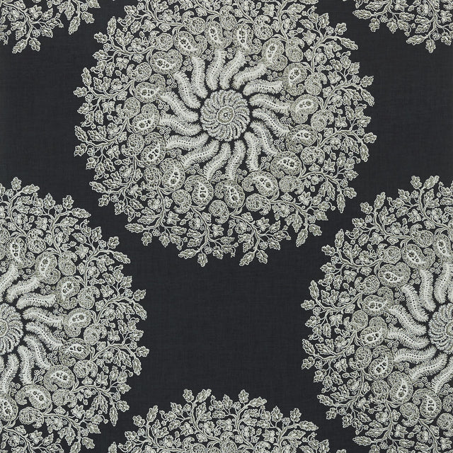 Anna French La Provence Black Wallpaper