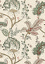 Anna French KALAMKARI VINE Red and Gold Wallpaper