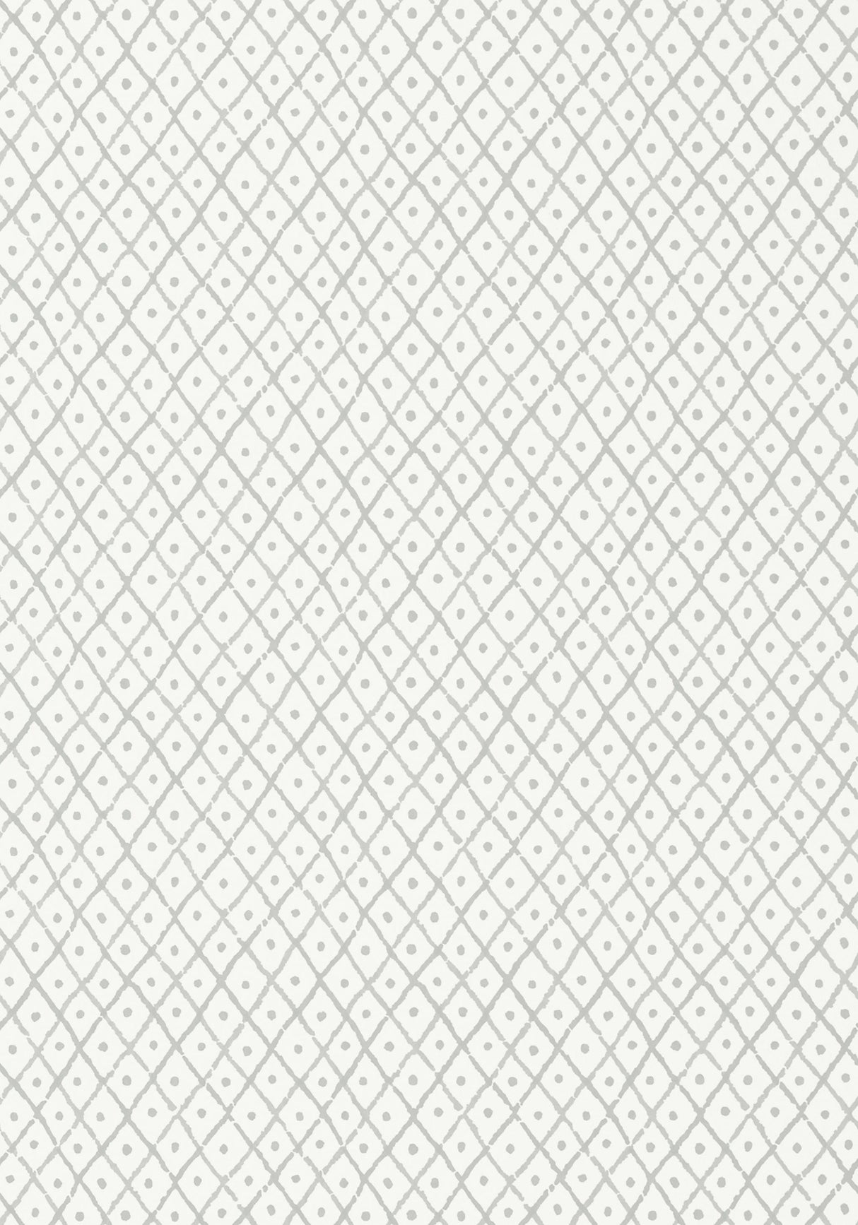 Anna French MINI TRELLIS Grey Wallpaper