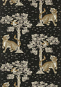 Anna French KAHNA Black Wallpaper