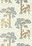 Anna French KAHNA Metallic Gold and Silver Wallpaper