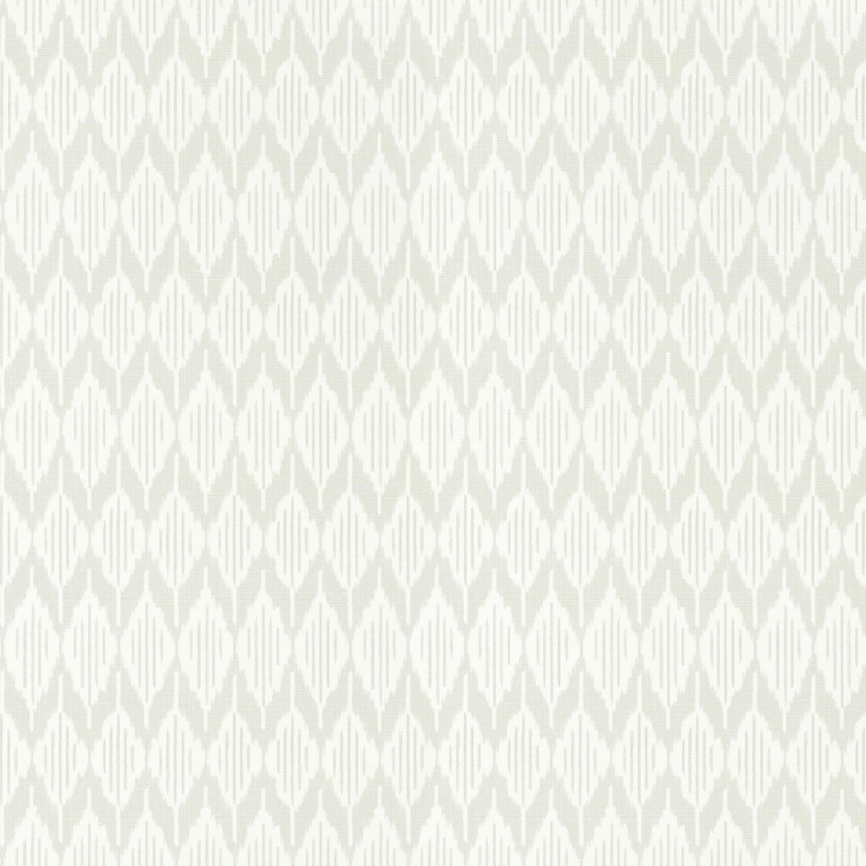 Anna French Balin Ikat Grey Wallpaper