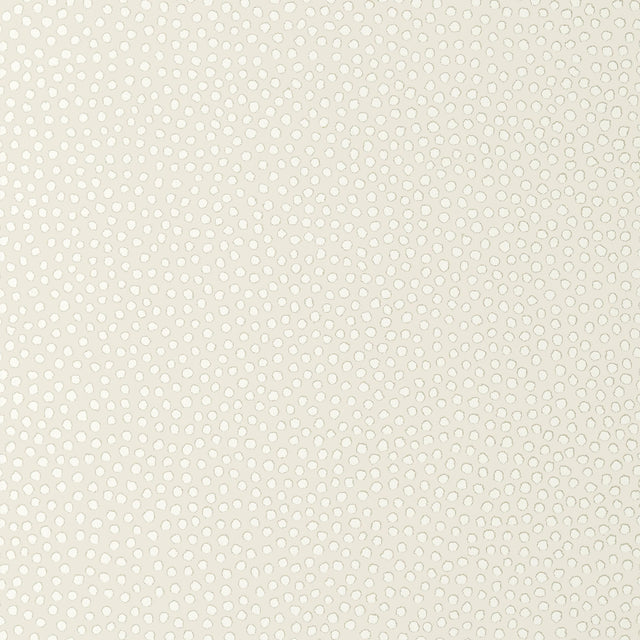Anna French Davis Dot Beige Wallpaper