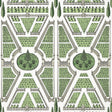 Anna French Aerial Garden Green Wallpaper