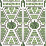 Anna French Aerial Garden Green Wallpaper