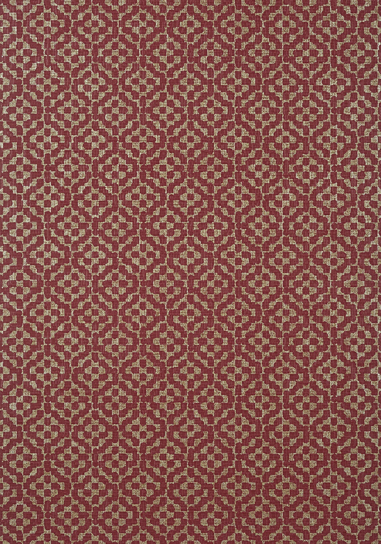 Anna French RIVA Red Wallpaper
