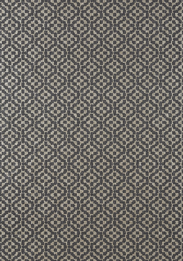 Anna French RIVA Black Wallpaper