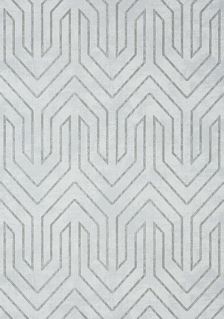 Anna French COLBURN CHEVRON Spa Blue Wallpaper