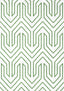 Anna French COLBURN CHEVRON Emerald Green Wallpaper