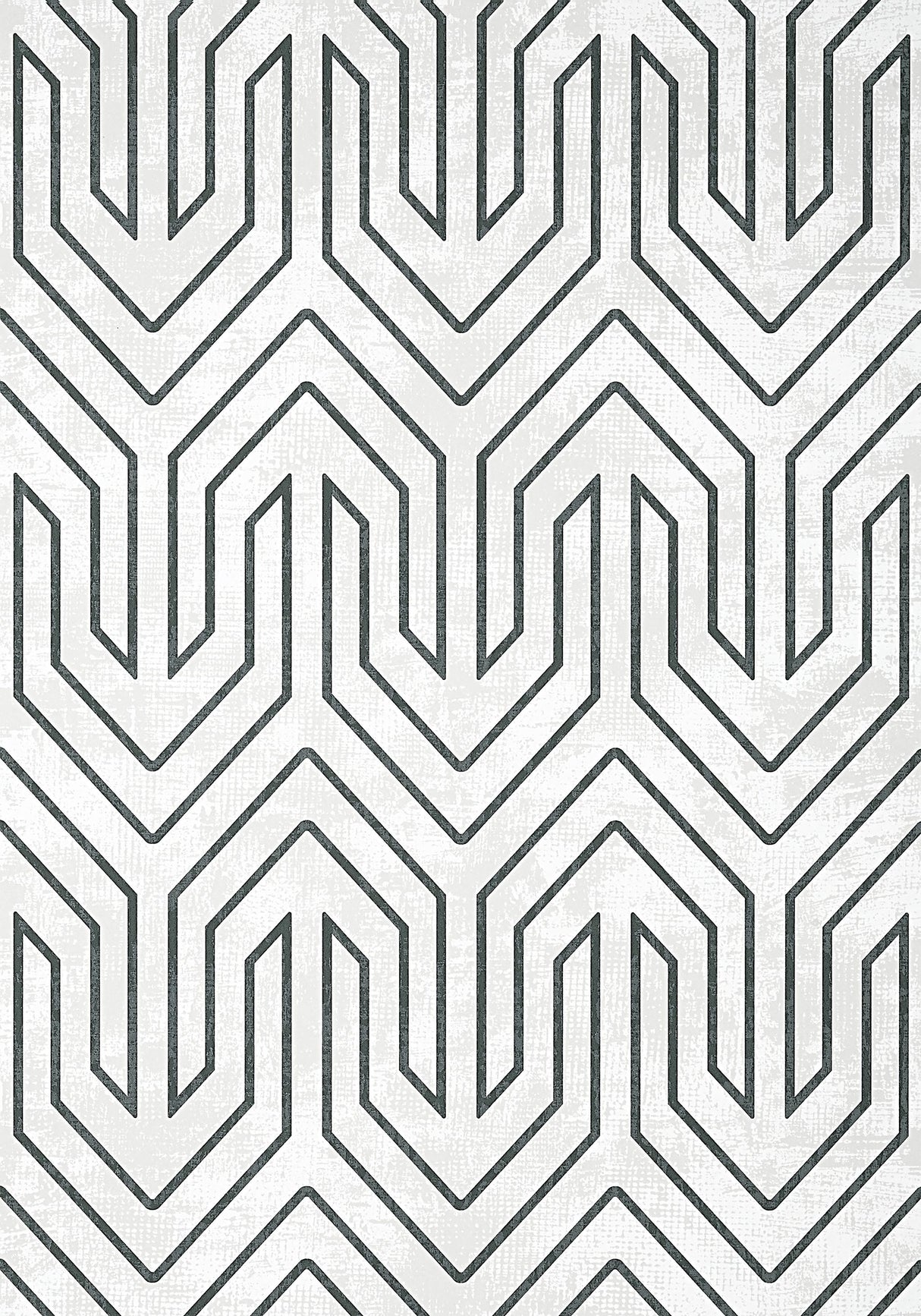 Anna French COLBURN CHEVRON Black Wallpaper