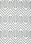 Anna French COLBURN CHEVRON Black Wallpaper