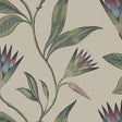 Anna French Cleo Vine Plum And Blue Wallpaper