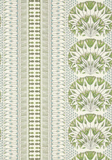 Anna French CAIRO Green and White Wallpaper