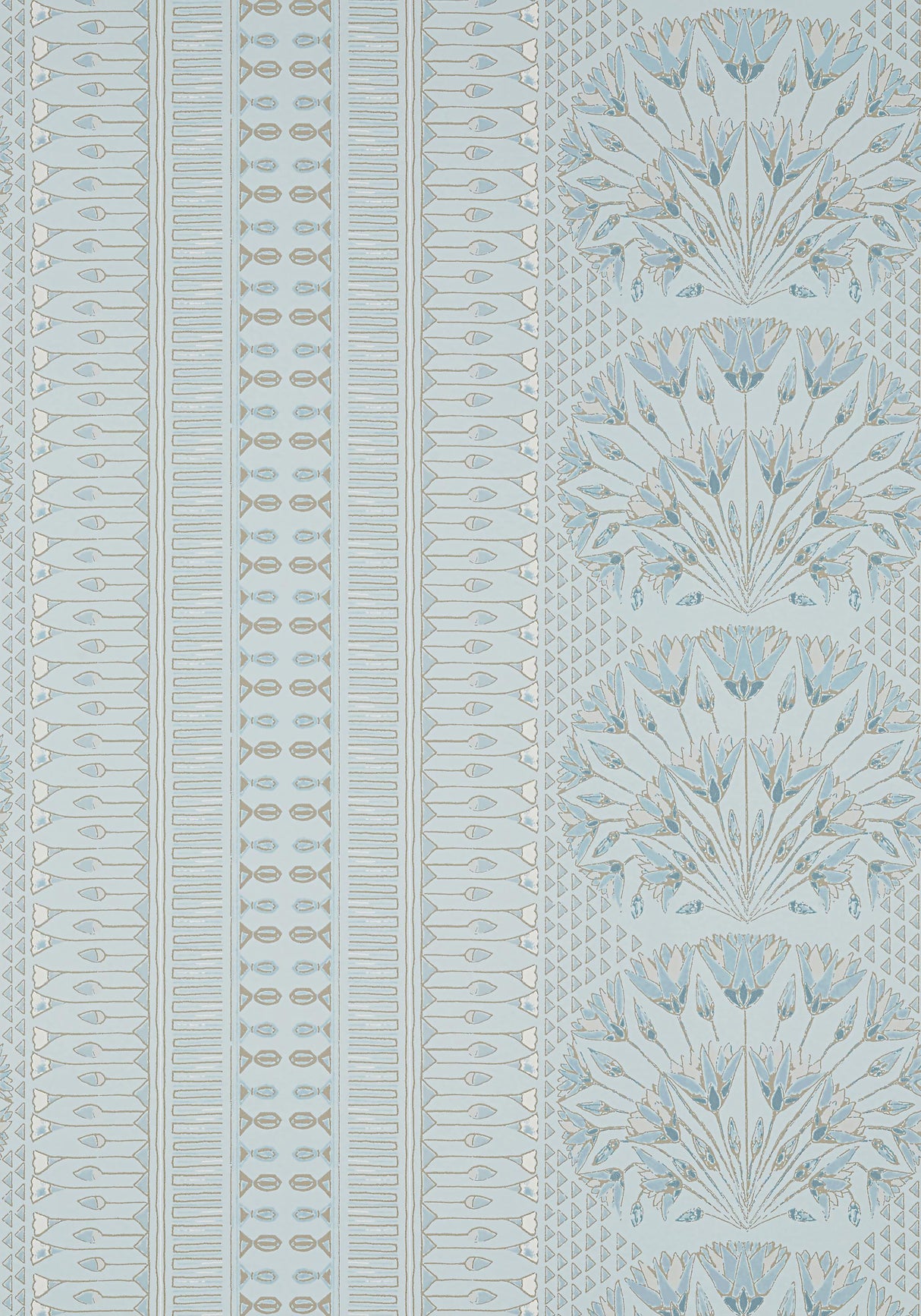 Anna French CAIRO Spa Blue Wallpaper