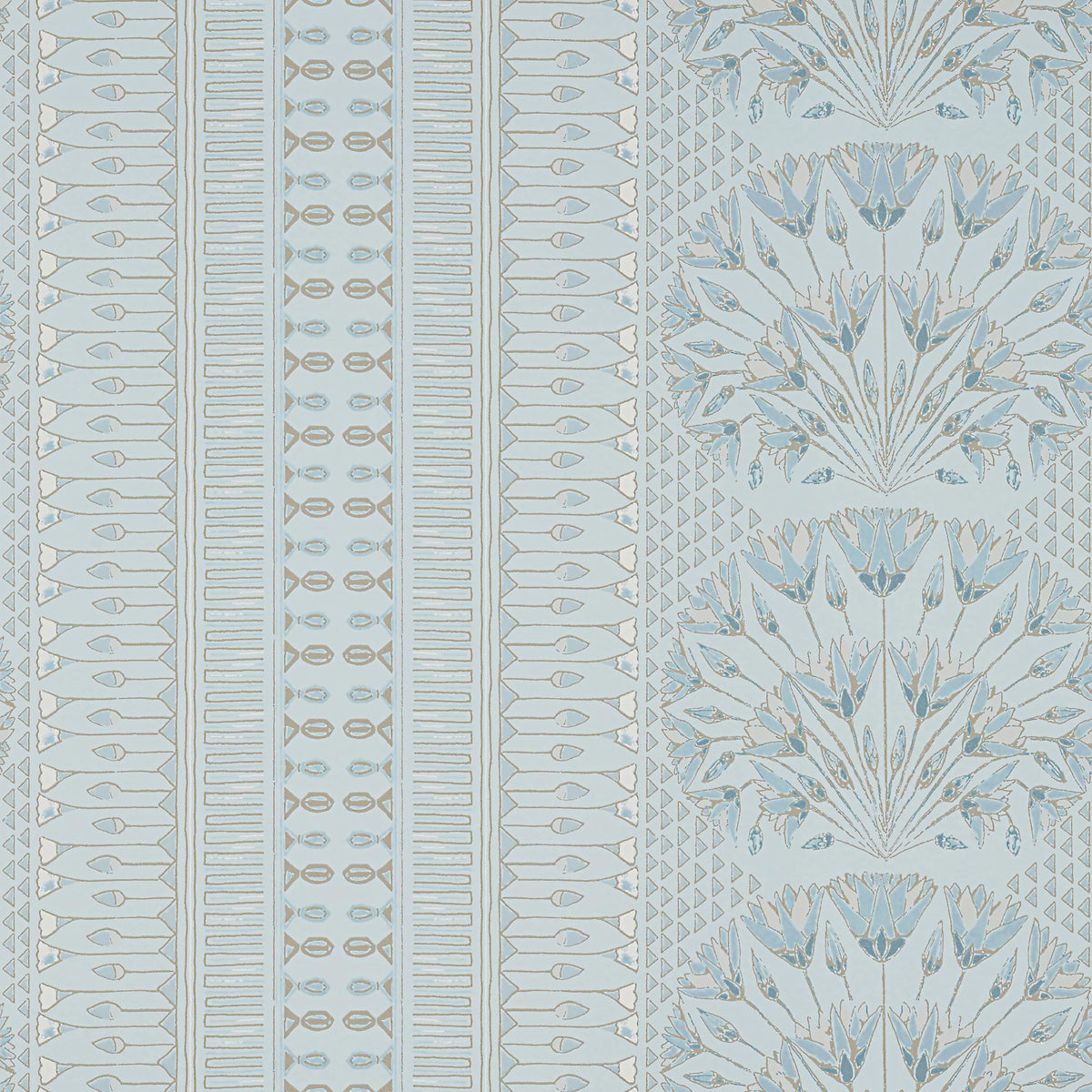 Anna French Cairo Spa Blue Wallpaper