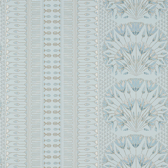 Anna French Cairo Spa Blue Wallpaper