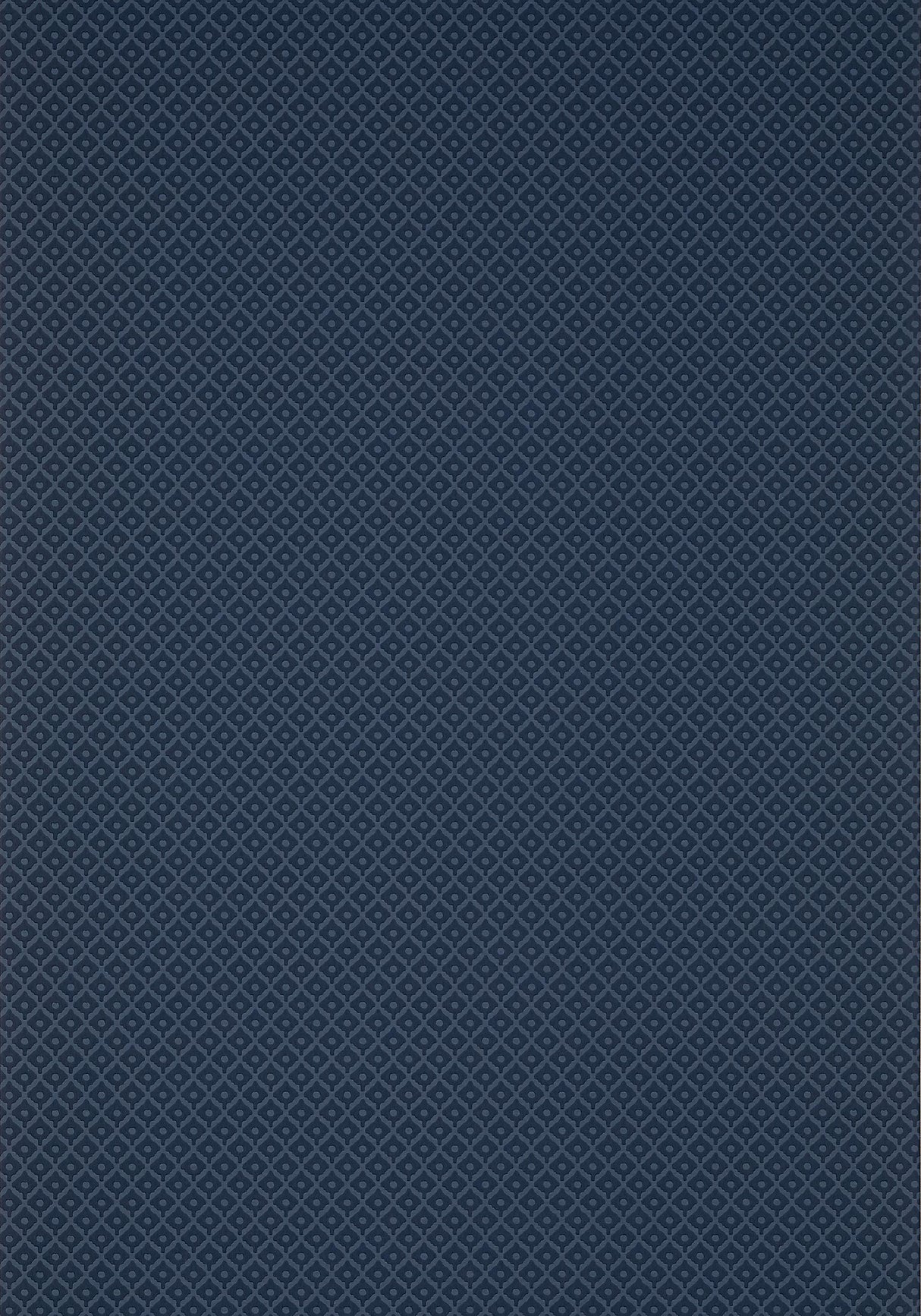 Anna French PETIT ARBRE Navy Wallpaper