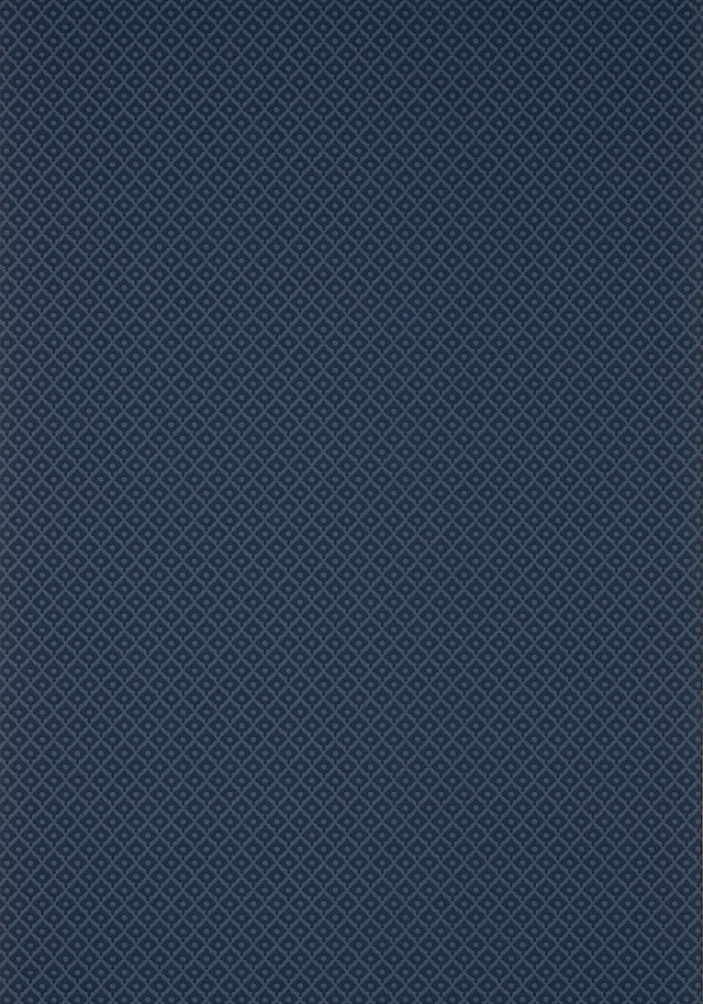 Anna French PETIT ARBRE Navy Wallpaper