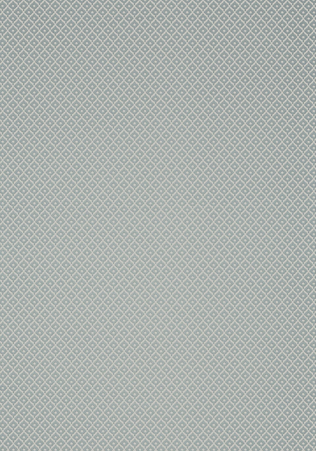 Anna French PETIT ARBRE Spa Blue on Flax Wallpaper