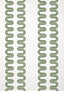Anna French HERRIOT WAY Green on White Wallpaper