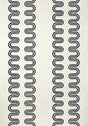 Anna French HERRIOT WAY Black on Flax Wallpaper