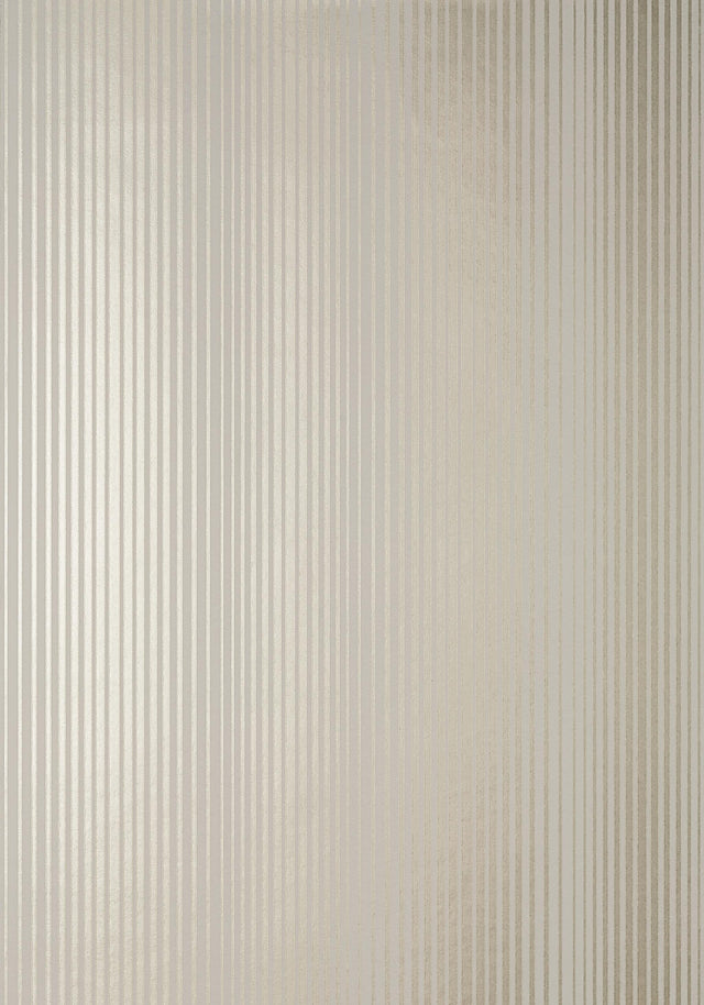 Anna French OMBRE STRIPE Metallic Gold on Grey Wallpaper