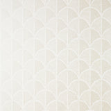 Anna French Seton Scallop Pearl Wallpaper