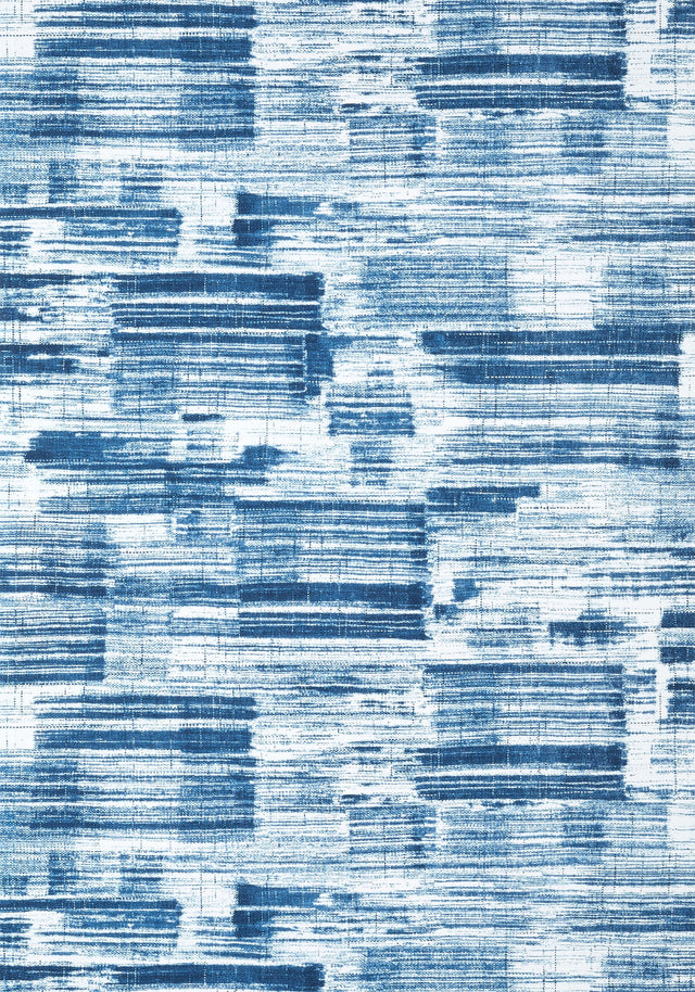 Anna French SHADOWS Navy Wallpaper