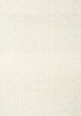 Anna French CHARLOTTE RAFFIA White on Natural Wallpaper