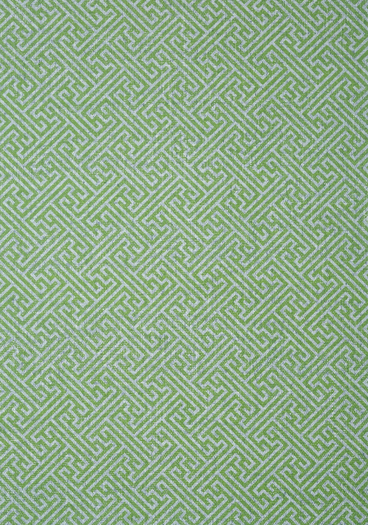 Anna French CHARLOTTE RAFFIA Green and Blue Wallpaper