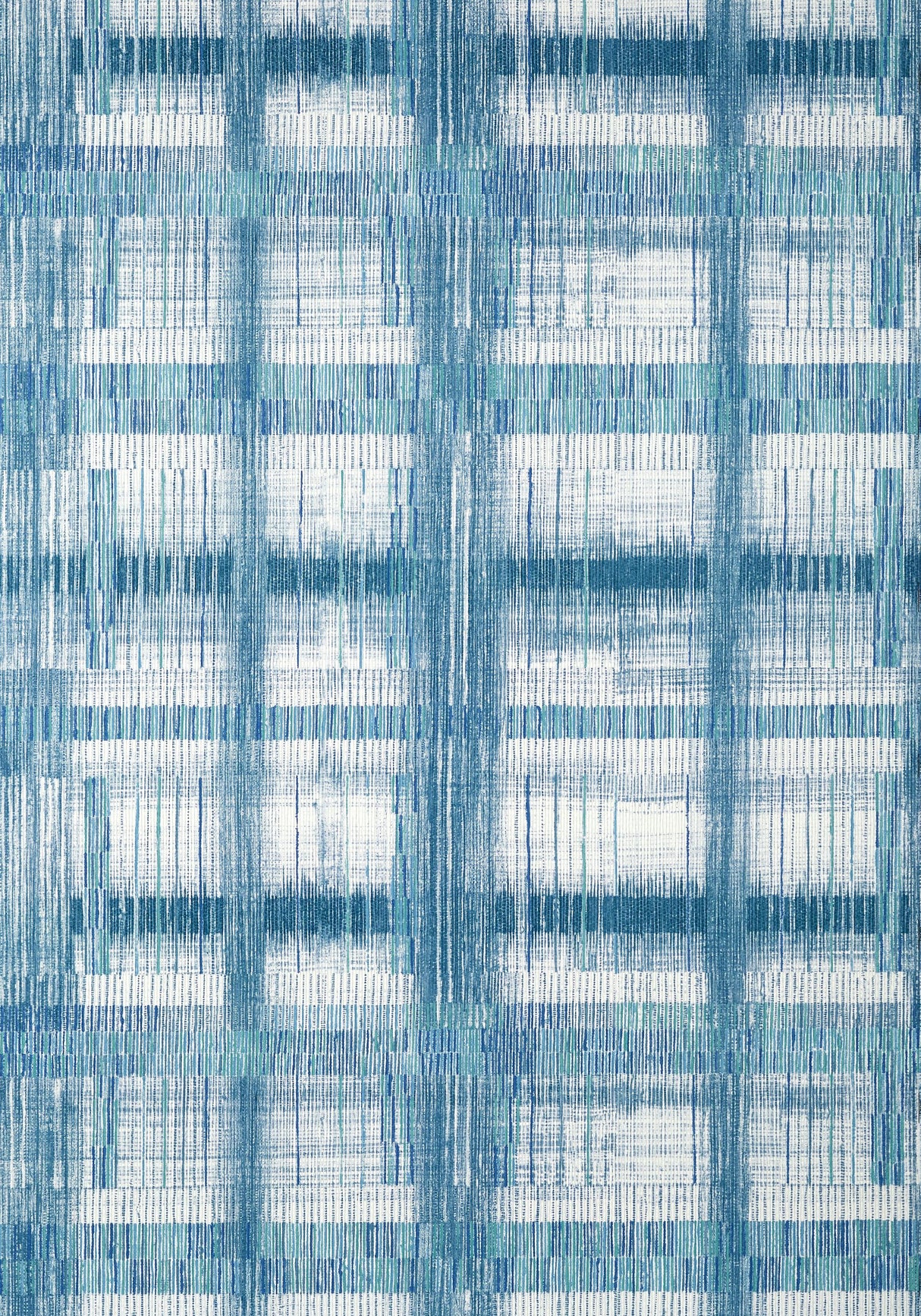 Anna French TAKAO WEAVE Navy Wallpaper