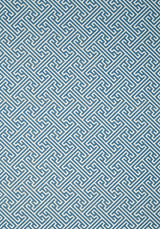 Anna French CHARLOTTE RAFFIA Blue and White Wallpaper