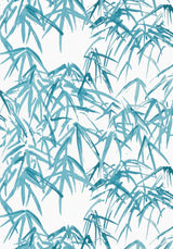 Anna French KYOTO LEAVES Robin's Egg Wallpaper