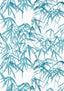 Anna French KYOTO LEAVES Robin's Egg Wallpaper