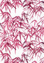 Anna French KYOTO LEAVES Fuchsia Wallpaper
