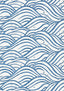 Anna French WAVES Blue Wallpaper